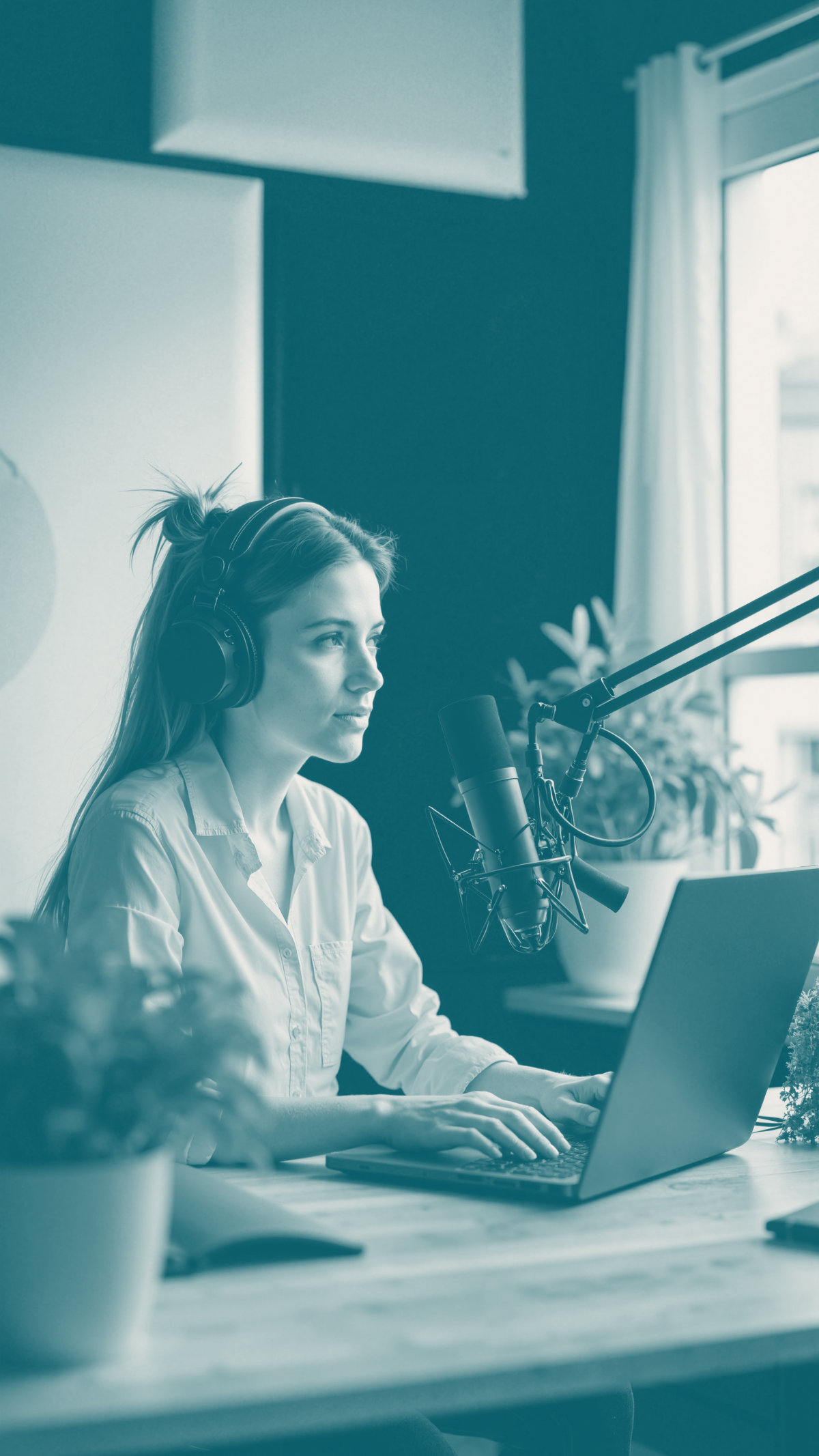 A Podcaster from The Ultimate Guide to Content Marketing for Start ups